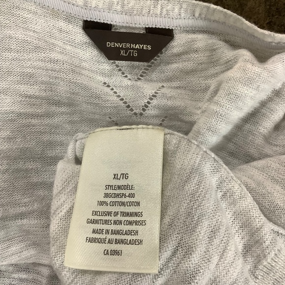 Denver Hayes Light Cotton  Cardigan fits Large 38 - Picture 2 of 6